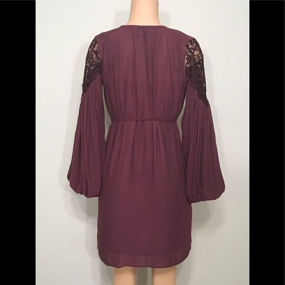 Burgundy shift dress. NWOT - Picture 4 of 7